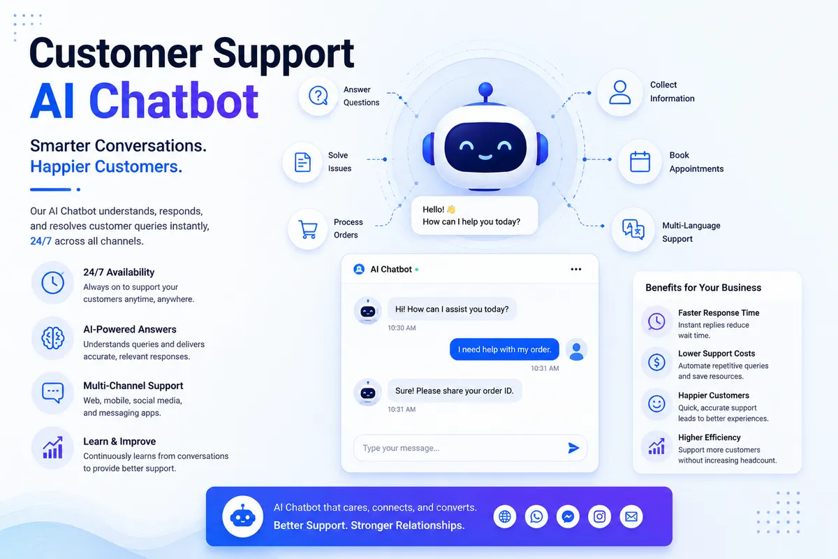 Customer Support AI Chat bot